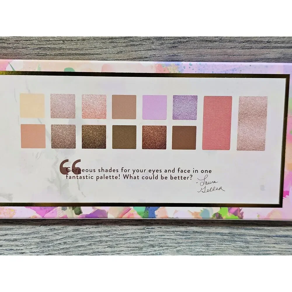 Laura Geller Palette 12 Multi-Finish Eyeshadows + 1 Highlighter + 1 Blush - Picture 4 of 5